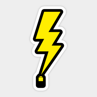 lightning for life energy Sticker